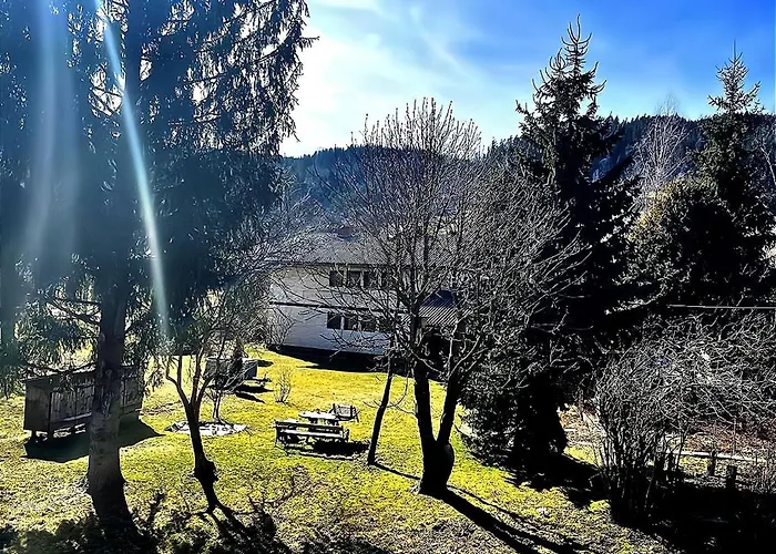 In Flattnitz Near Slopes & Lakes *